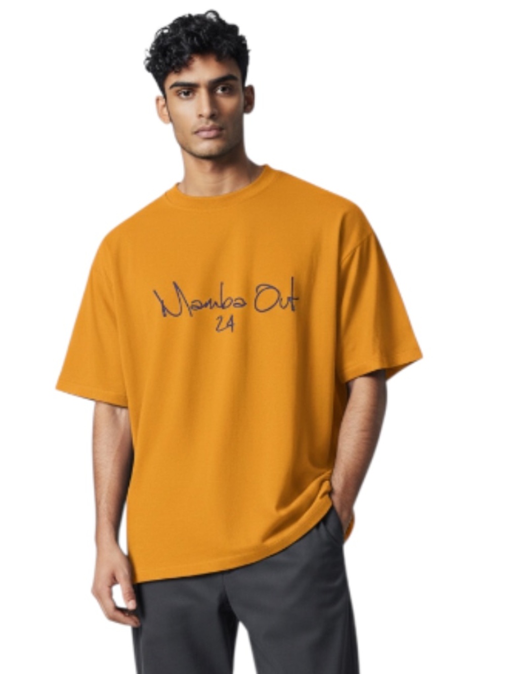 Kobe Bryant Mens Mamba Out 24 Graphic TShirt Medium